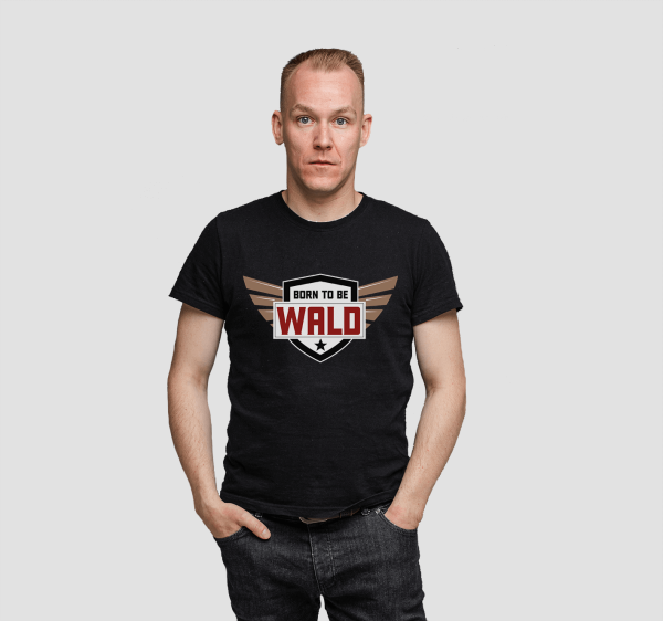 T-Shirt | BORN TO BE WALD - Unisex